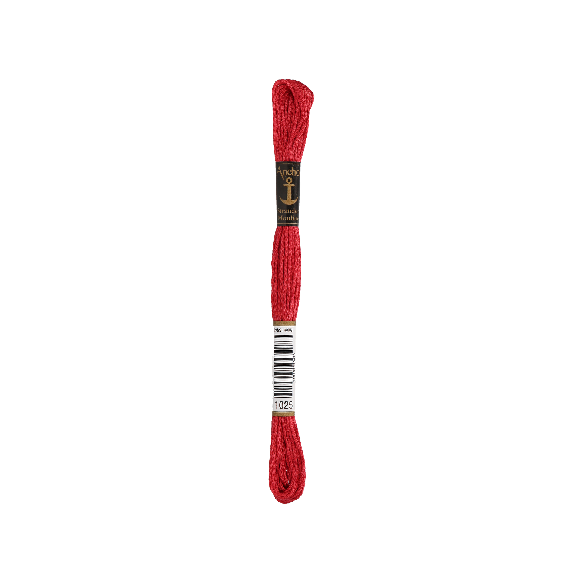 Sticktwist 8m - ORANGEROT MITTEL