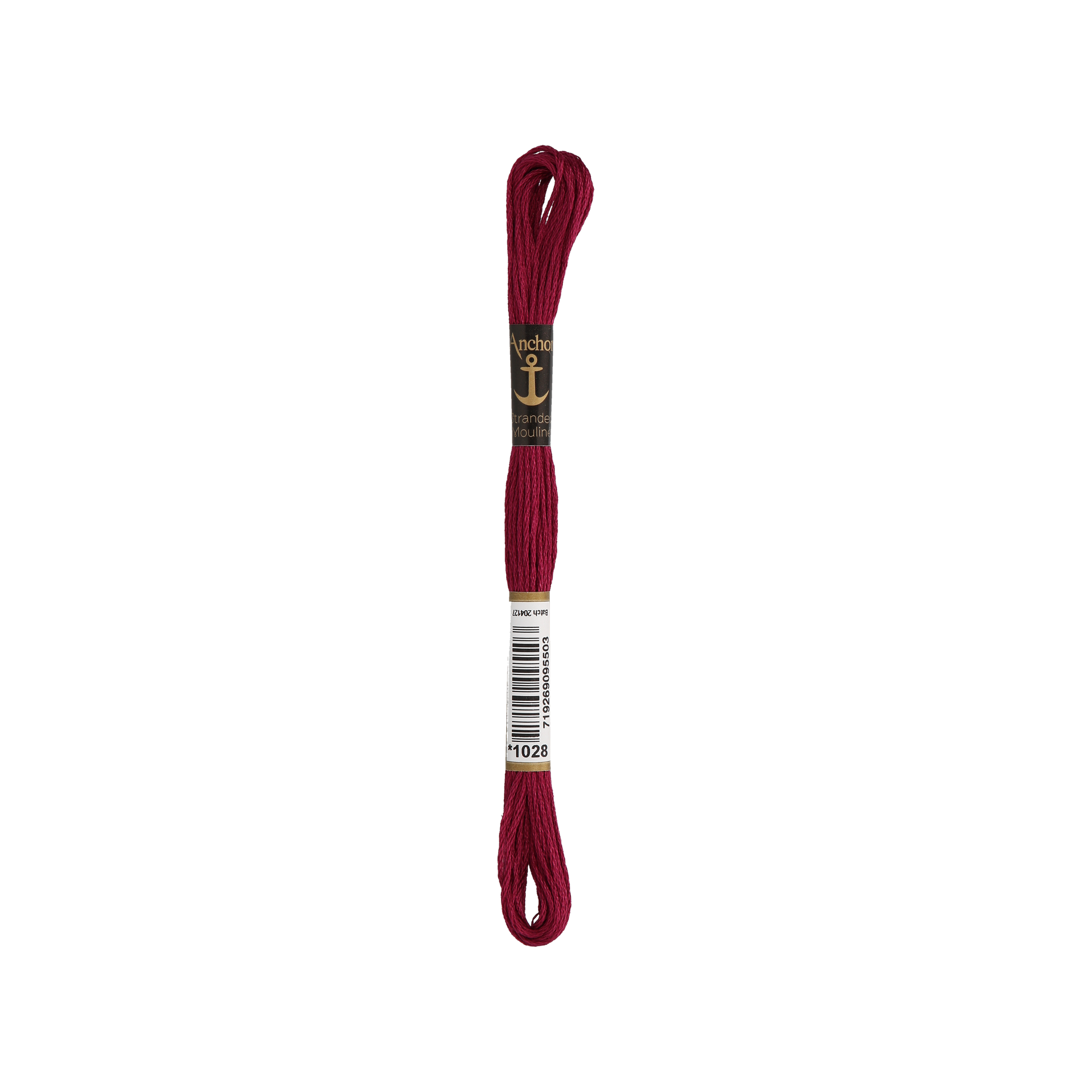 Sticktwist 8m - AUBERGINE MITTEL