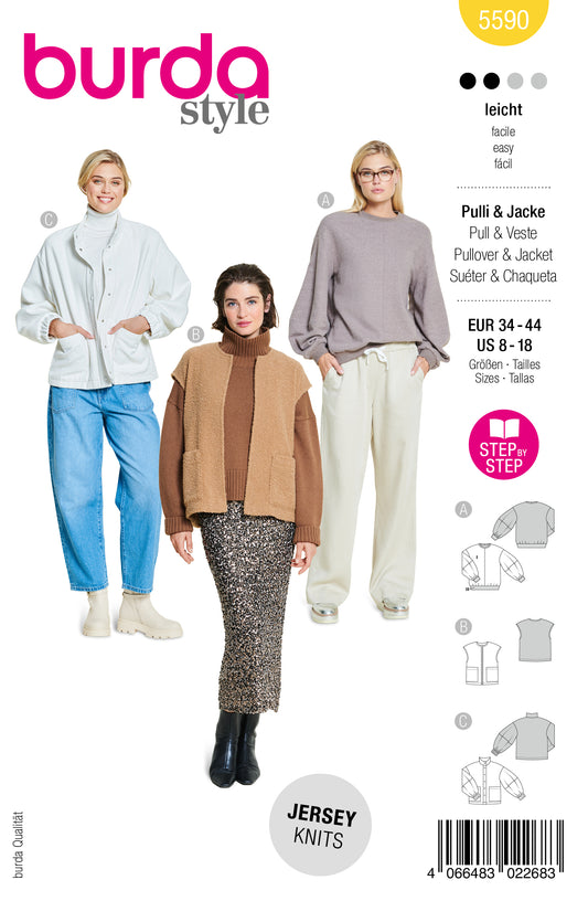 5590 - Pullover, Weste & Jacke