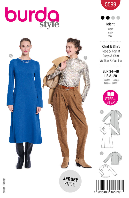 5599 - Kleid & Shirt