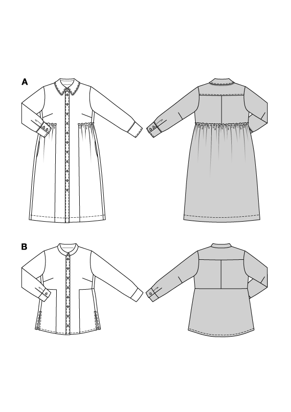 5693 - Kleid / Bluse