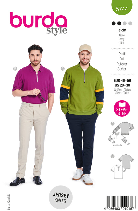 5744 Sweatshirt & Shirt