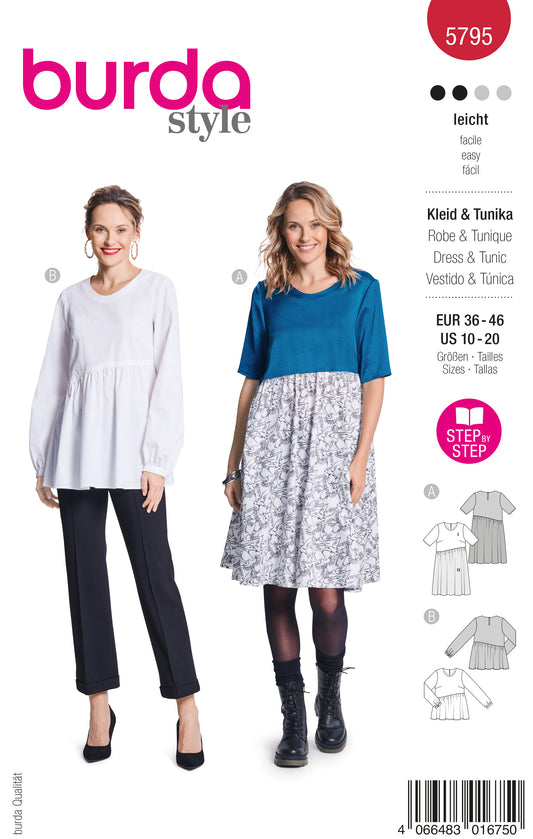 5795 Kleid & Tunika