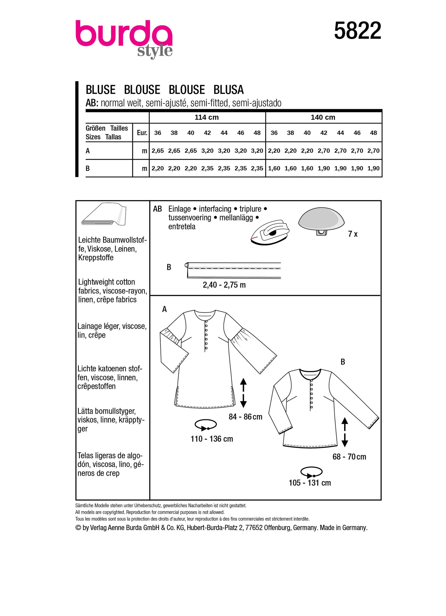 5822 Bluse