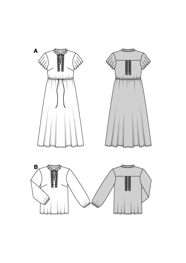5823 Kleid & Bluse