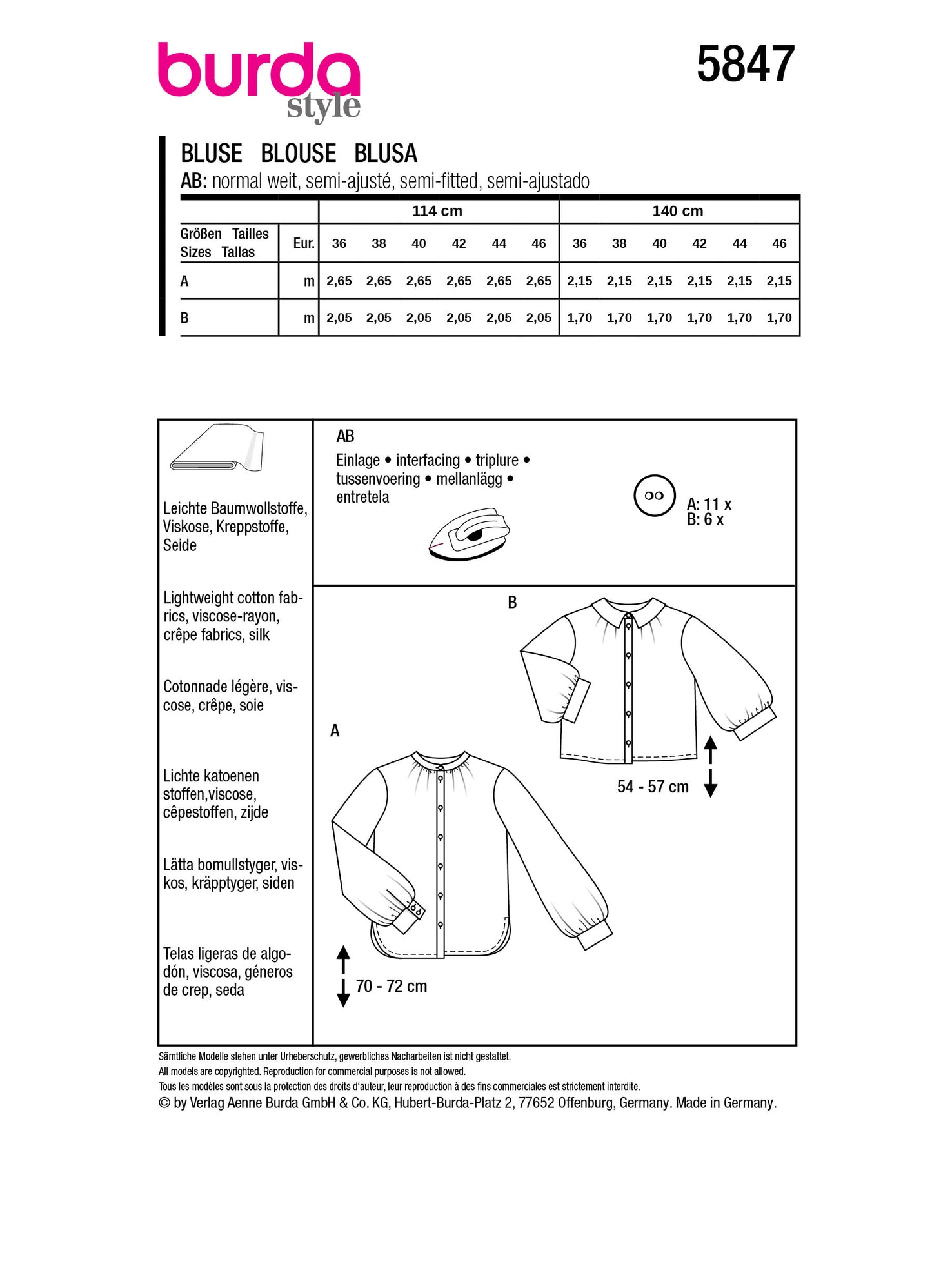 5847 Bluse