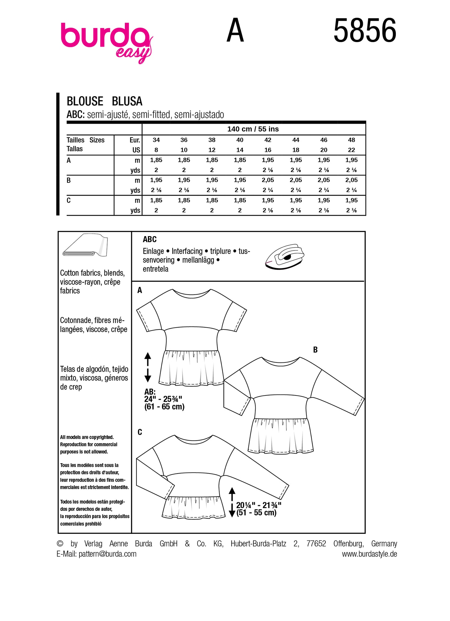 5856 Bluse