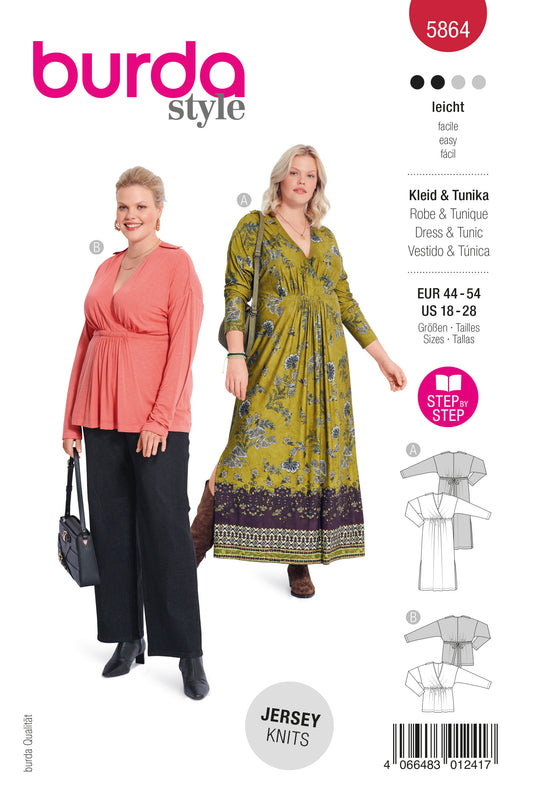 5864 Kleid & Tunika