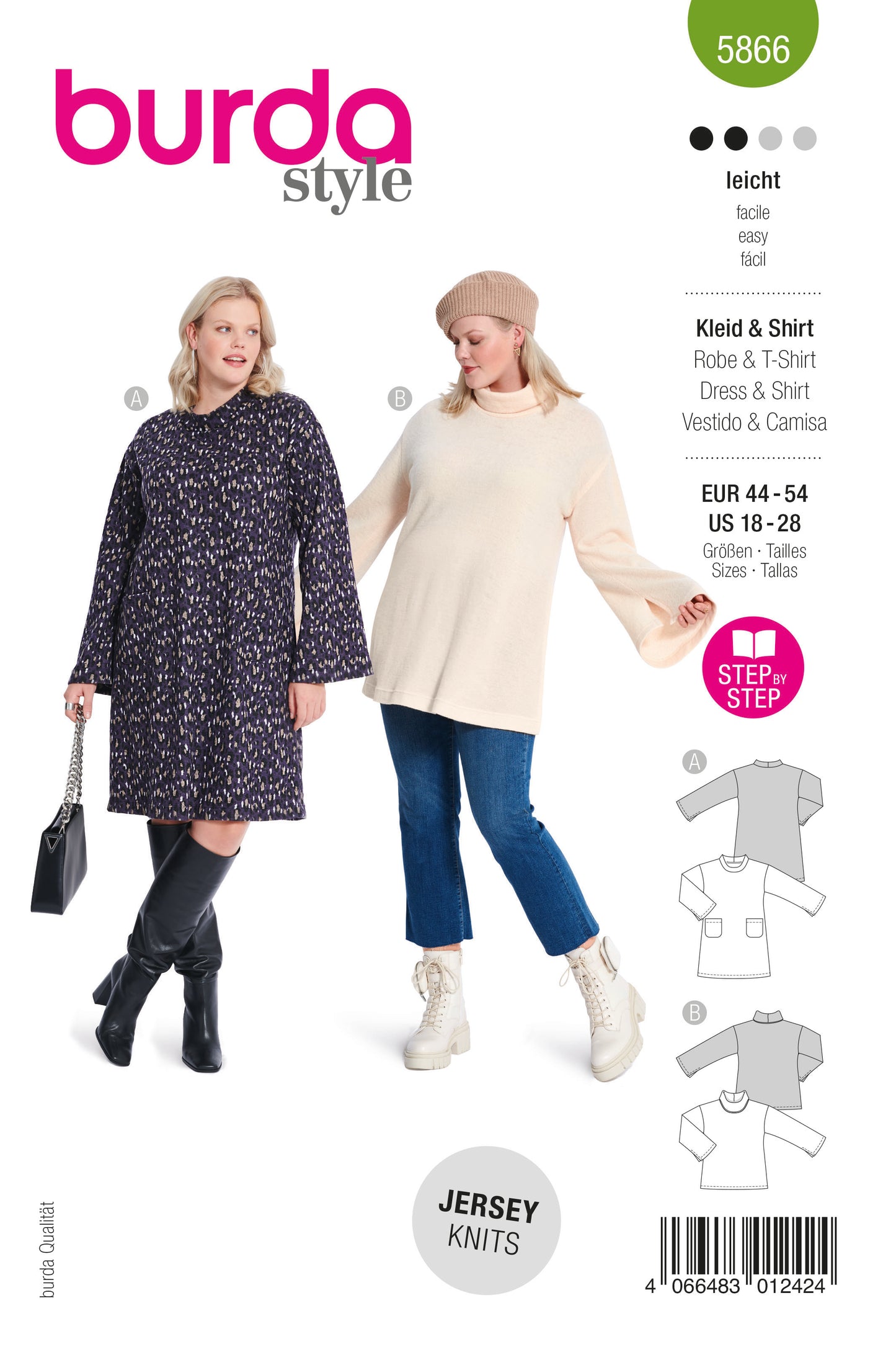 5866 Bluse & Kleid