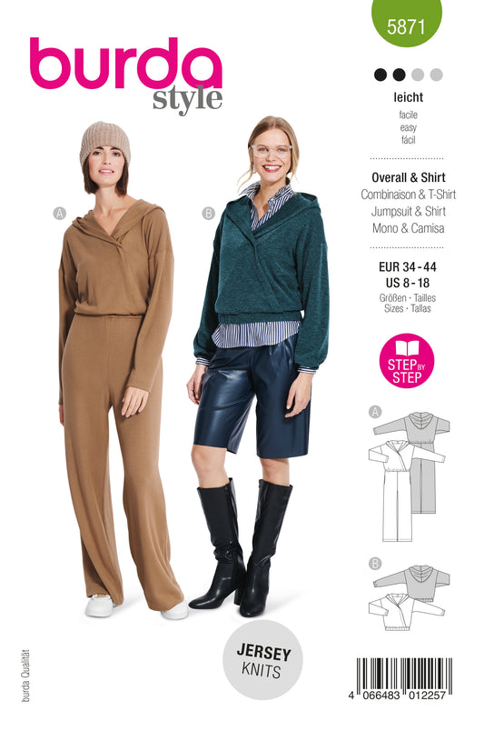 5871 Overall & Shirt