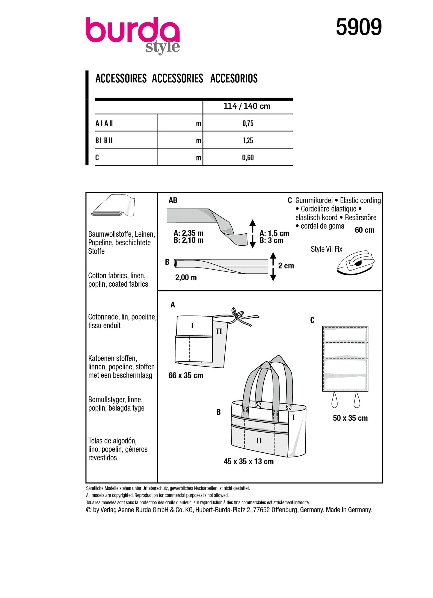 5909 Accessoires