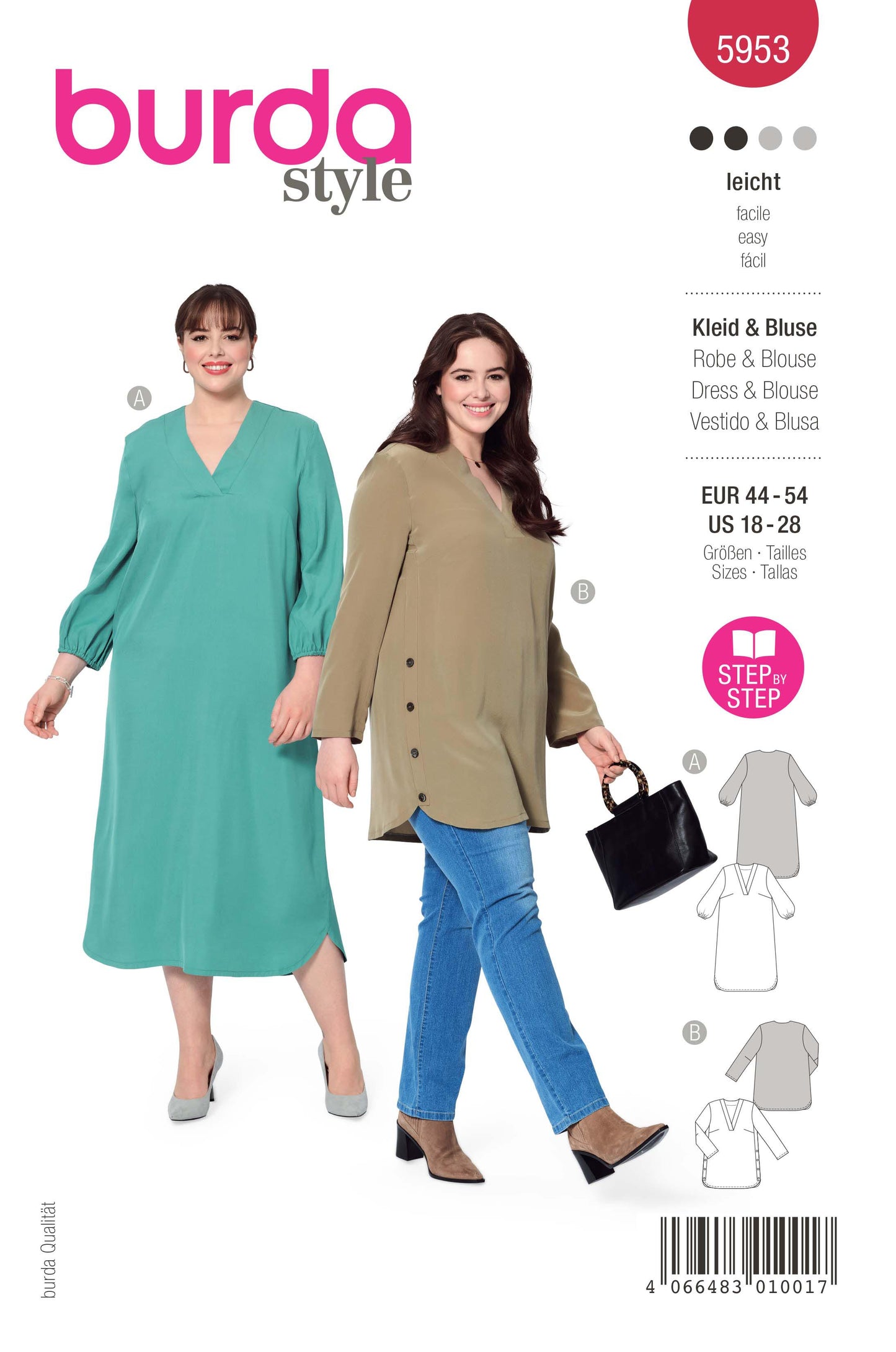 5953 Bluse & Kleid