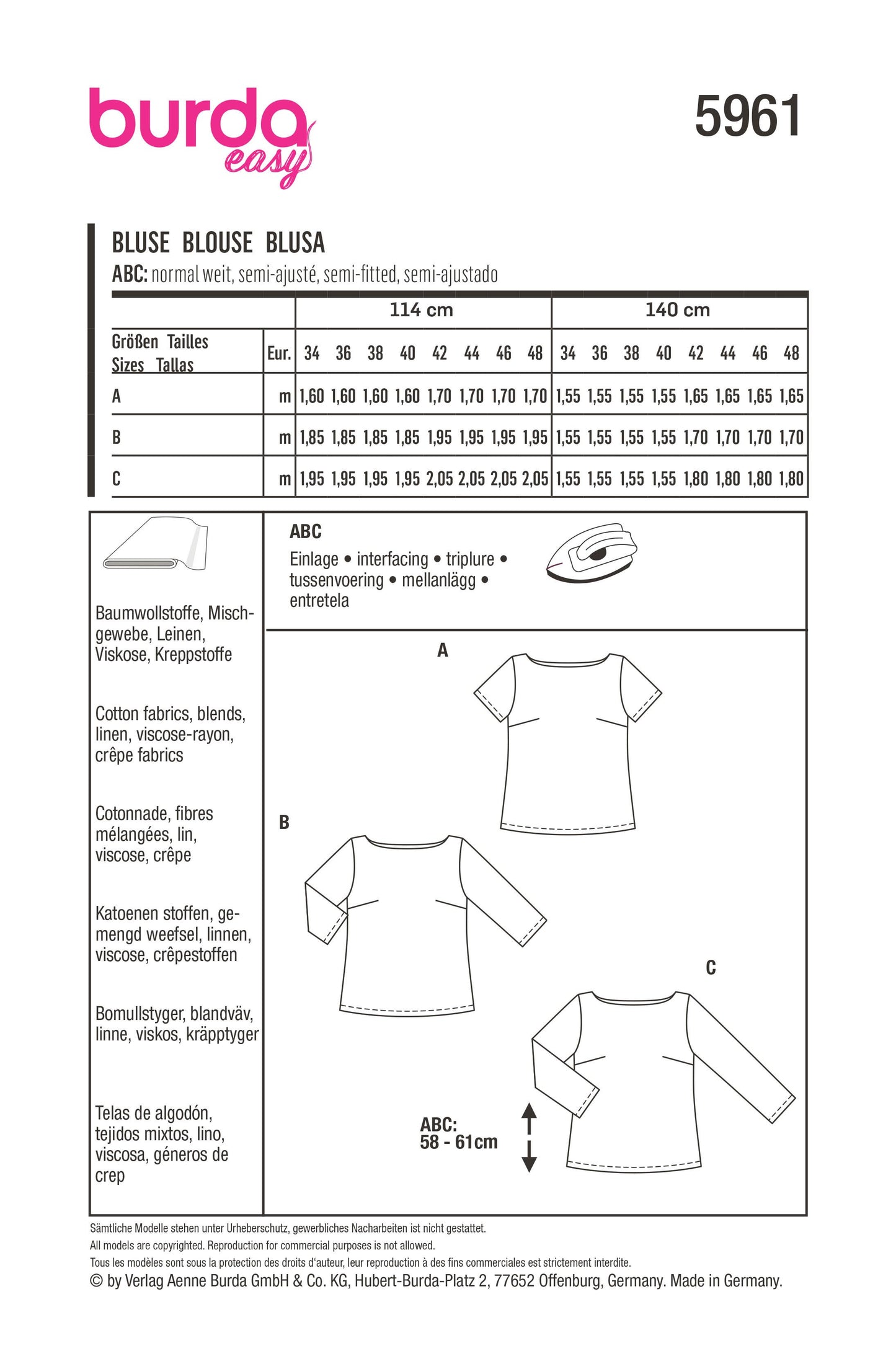 5961 Bluse