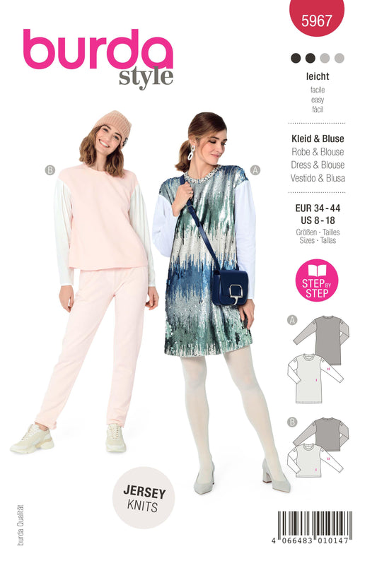 5967 Kleid & Bluse