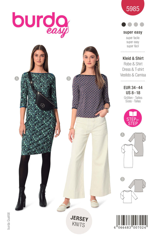 5985 Kleid & Bluse