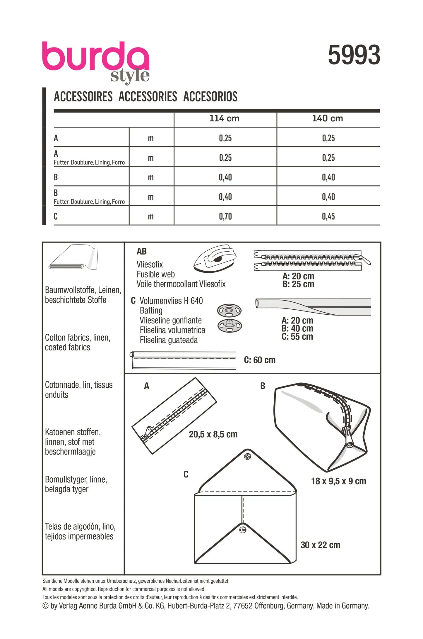 5993 Accessoires