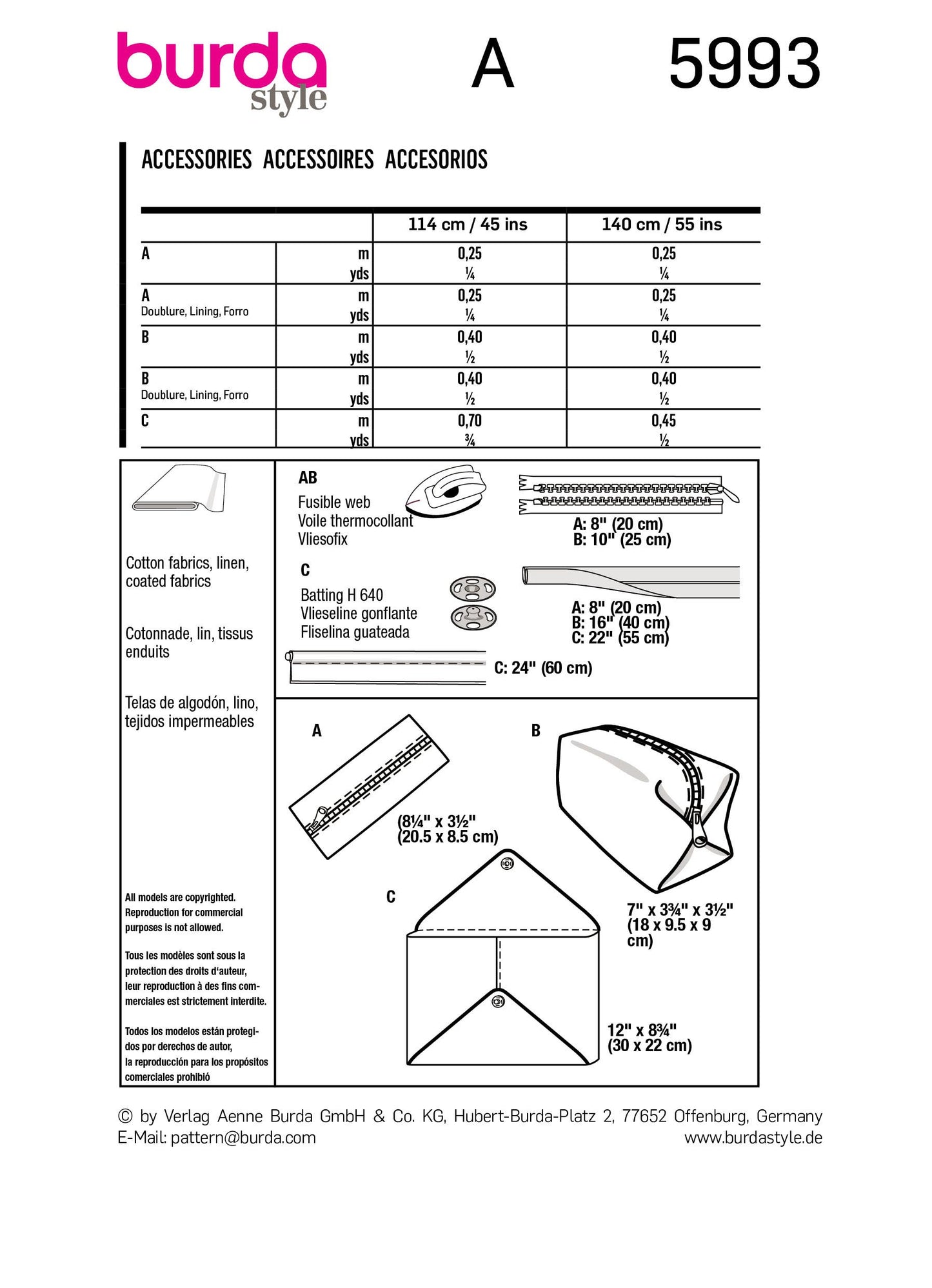 5993 Accessoires