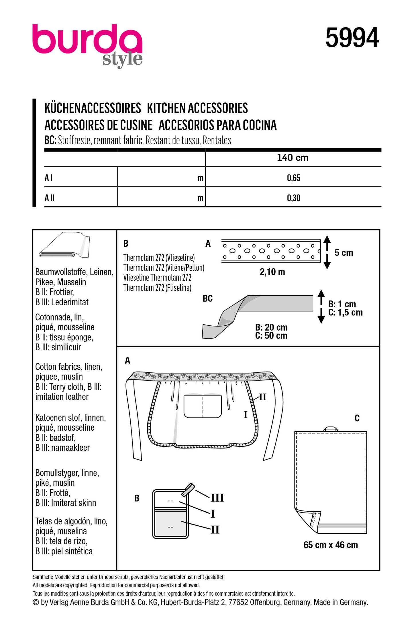 5994 Küchenaccessoires