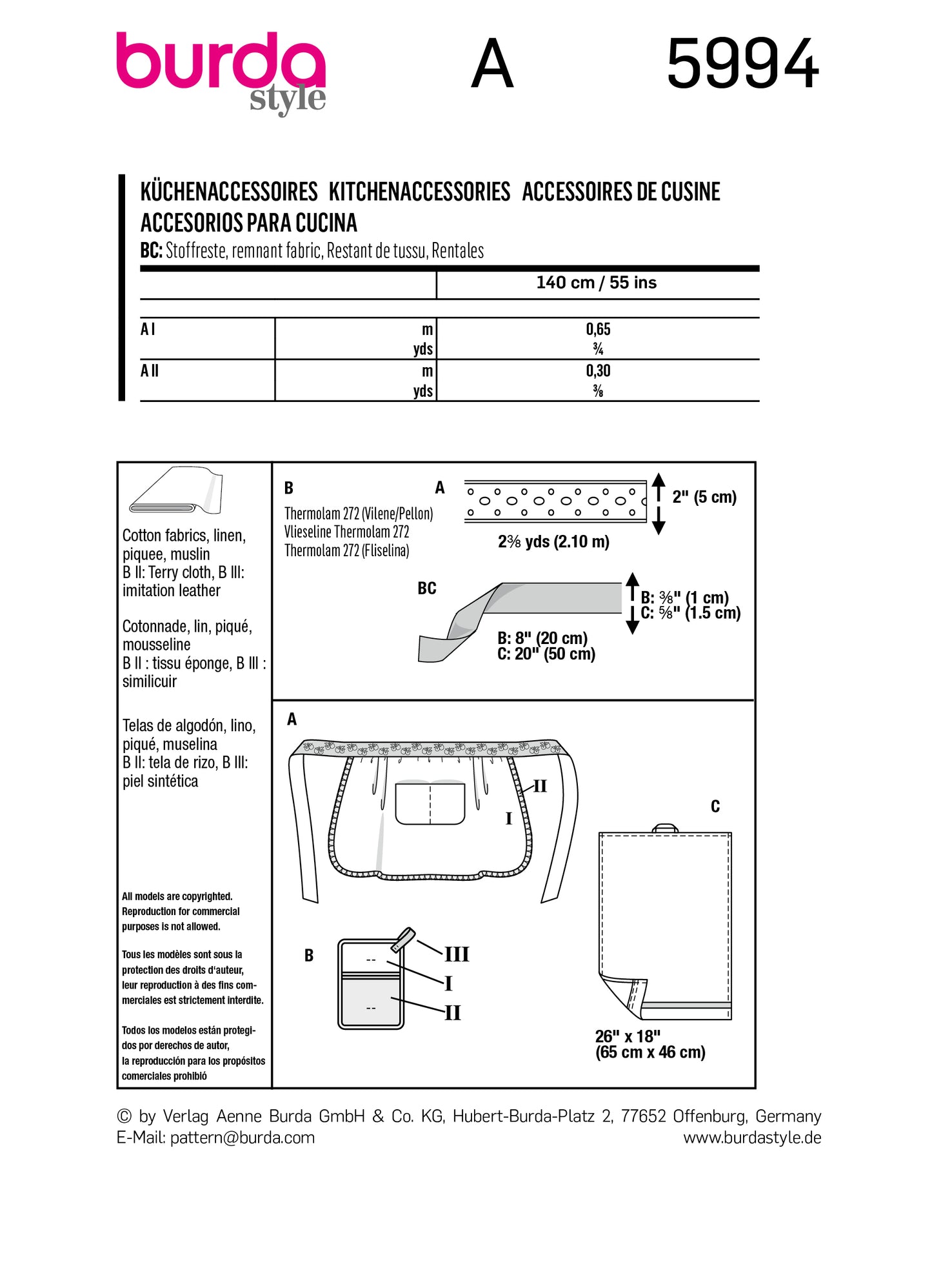 5994 Küchenaccessoires