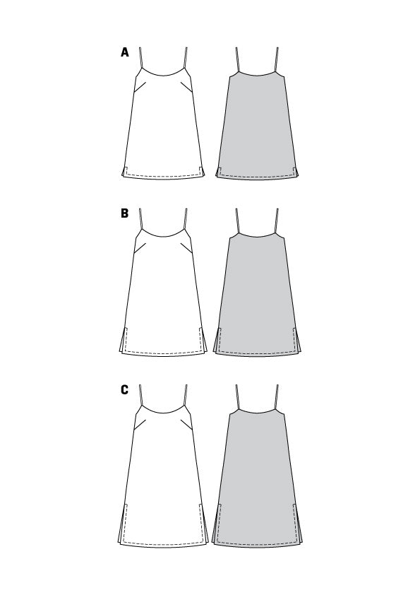 5996 A-Linie Kleid