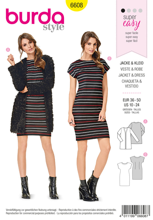 6608 Jacke & Kleid