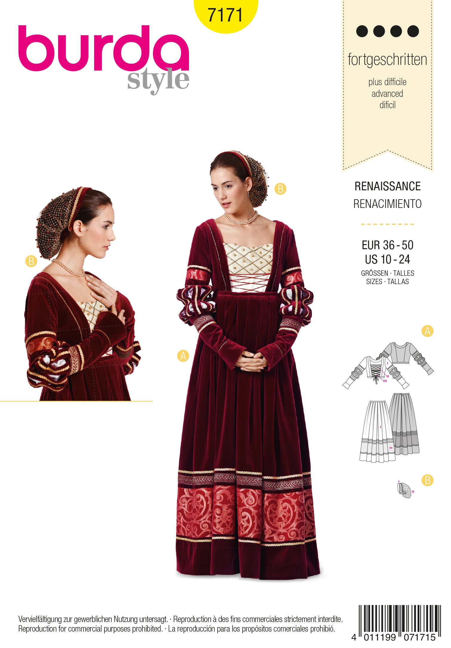 7171 Renaissancekleid