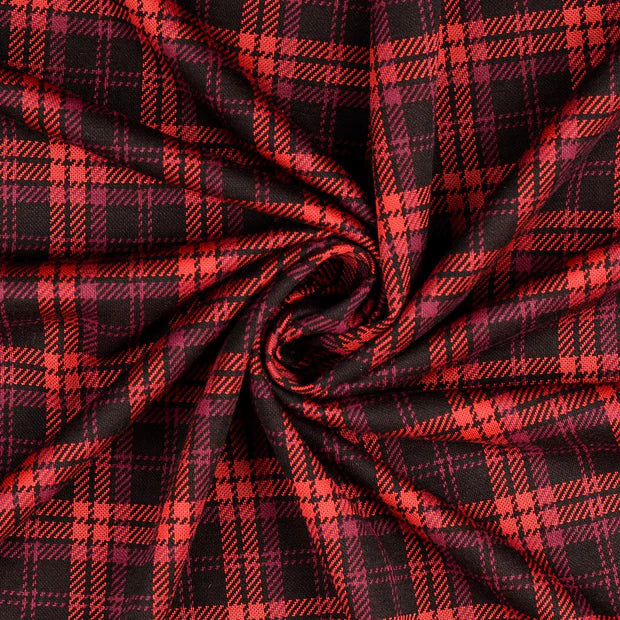 Jacquard Jersey - Karo - 10 cm