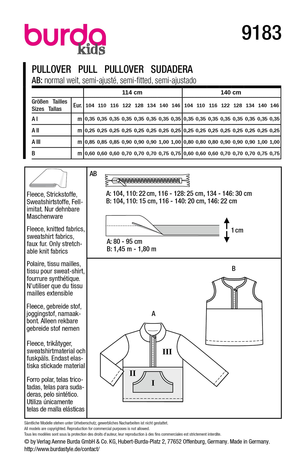9183 - Pullover & Weste