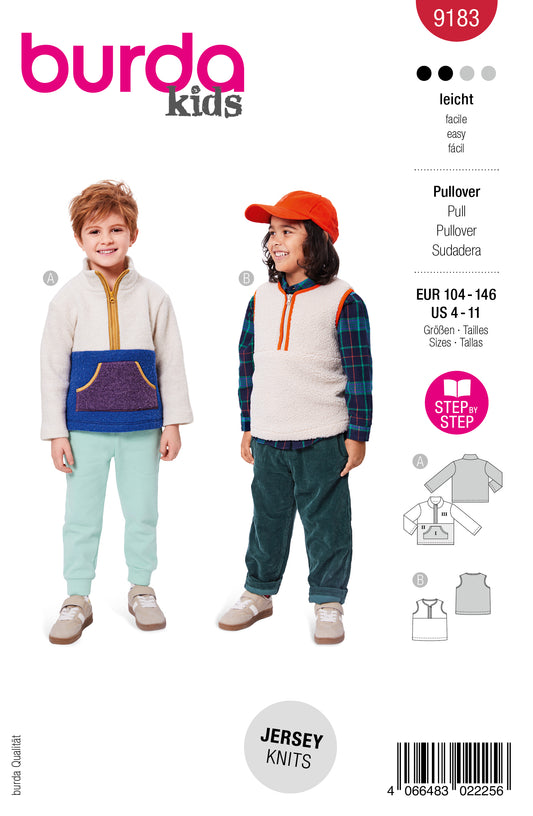 9183 - Pullover & Weste