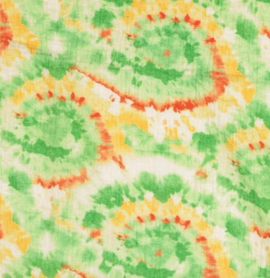 Musselin - Batik Kringel - 10 cm