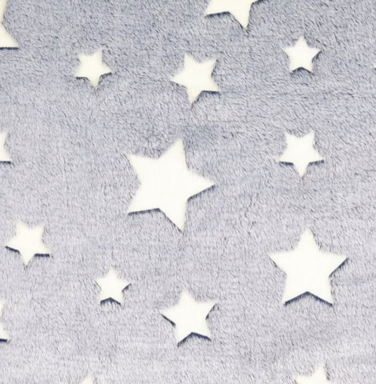 Fleece - GLOW IN THE DARK - 10 cm