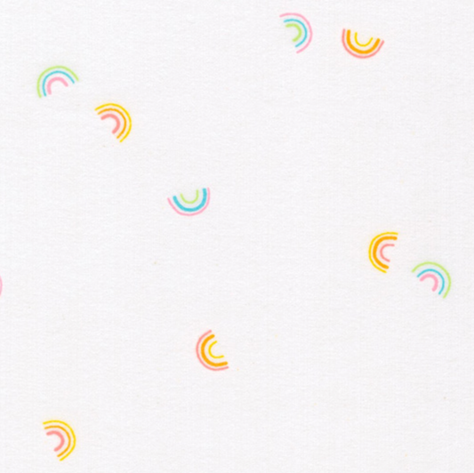 Patchworkstoff - Cozy Cotton white - 10 cm