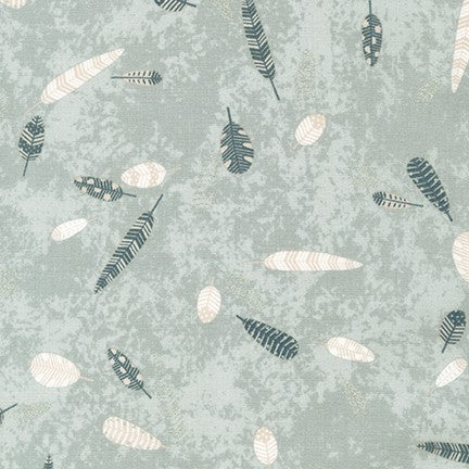 Patchworkstoff - Songbird fog - 10 cm