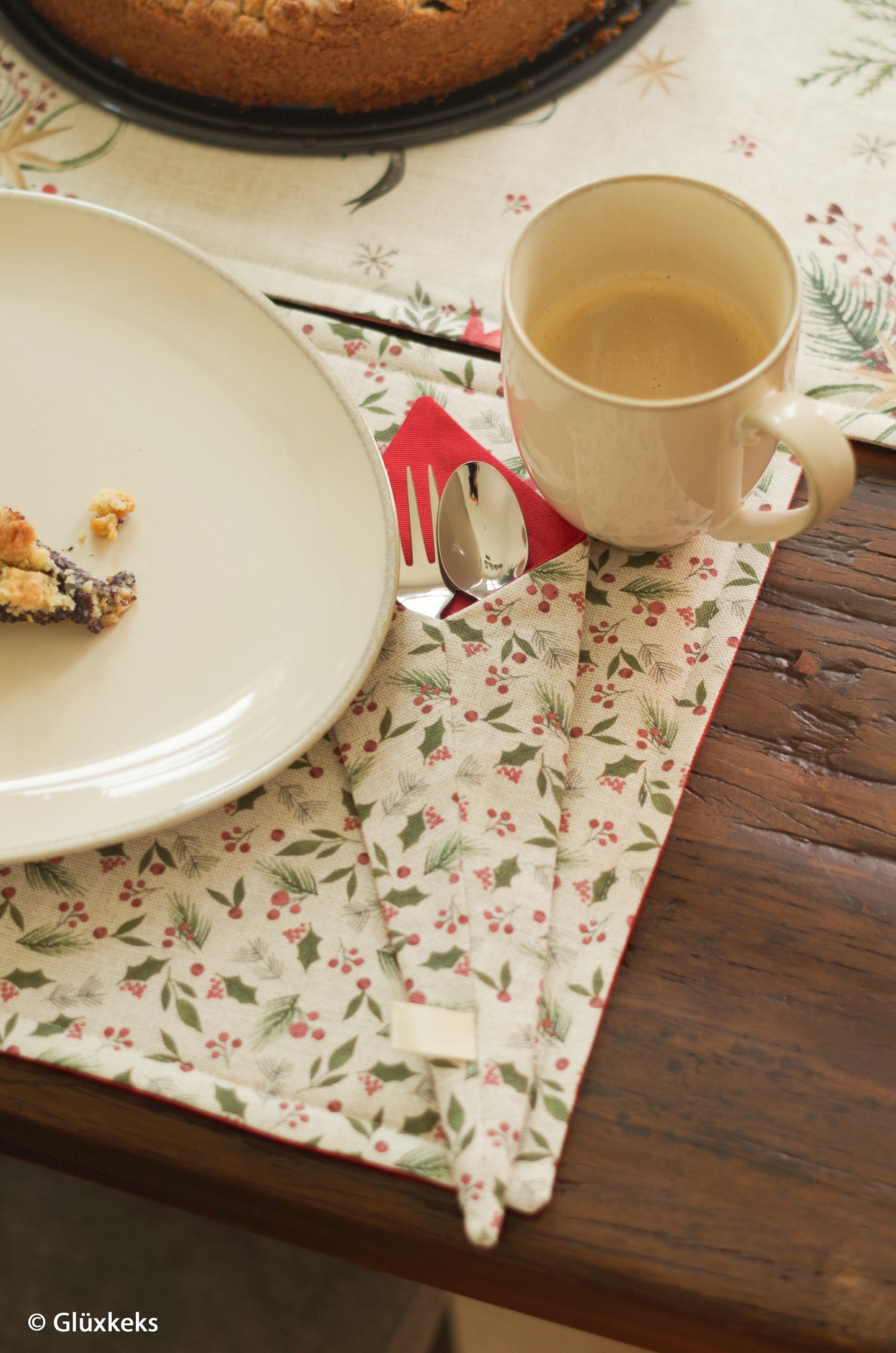 Canvas Niklas - Mistelzweige - 10 cm