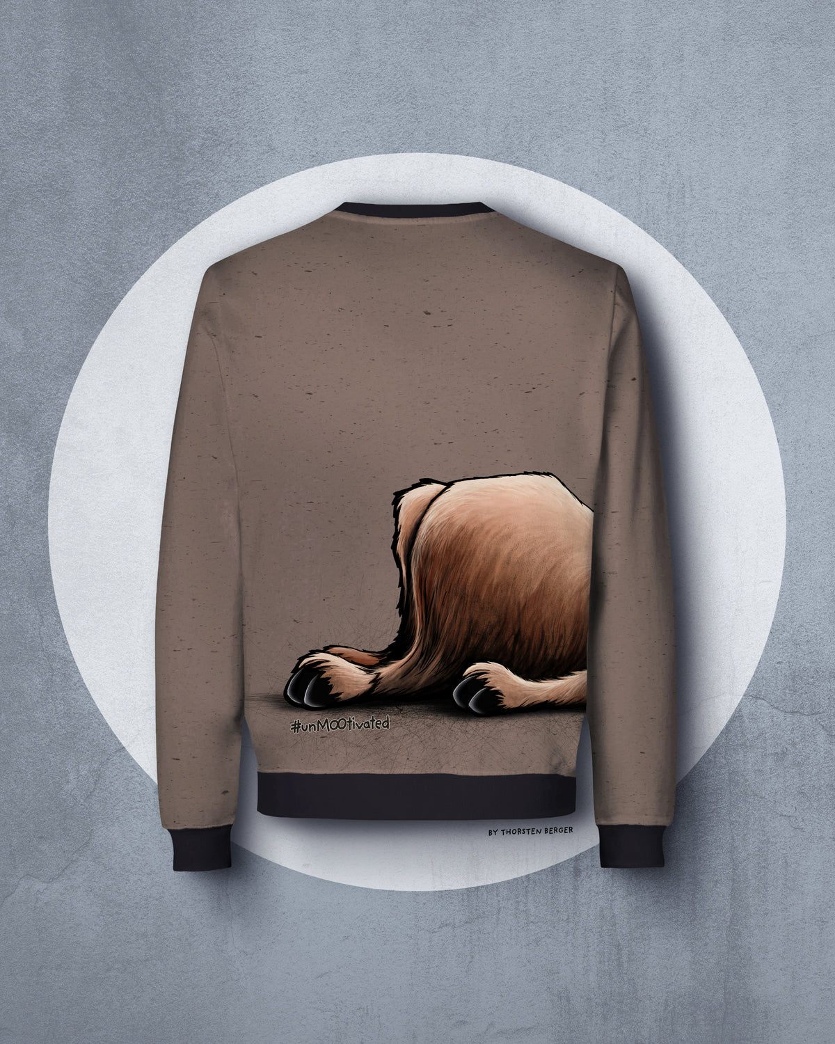 French Terry - Cheeky Animals 2.0 Hochlandrind UnMootiviert by Thorsten Berger