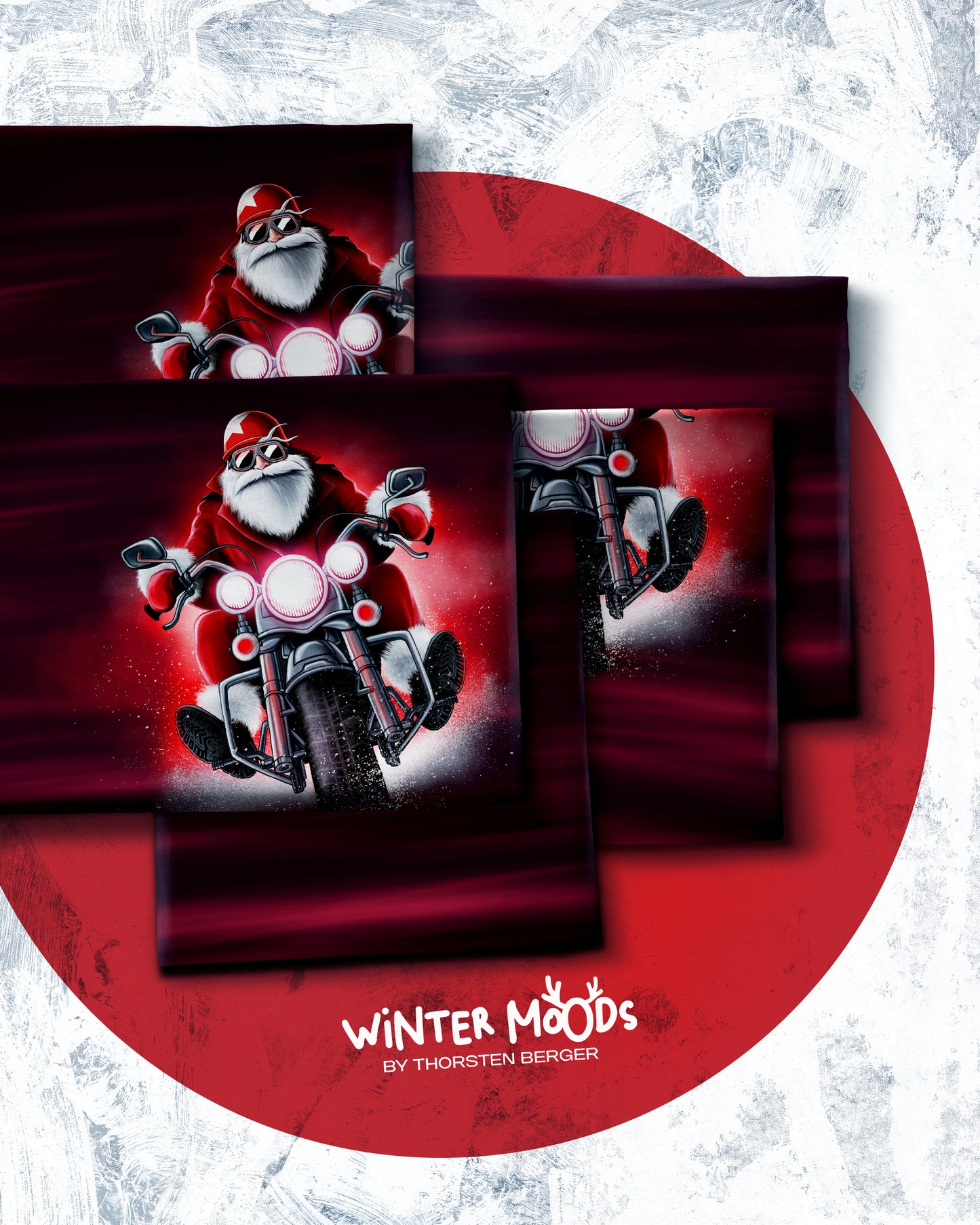 French Terry Panel - Winter Moods by Thorsten Berger