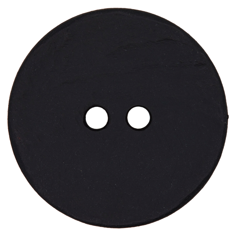 Poly-Knopf 2L 40mm schwarz 10St
