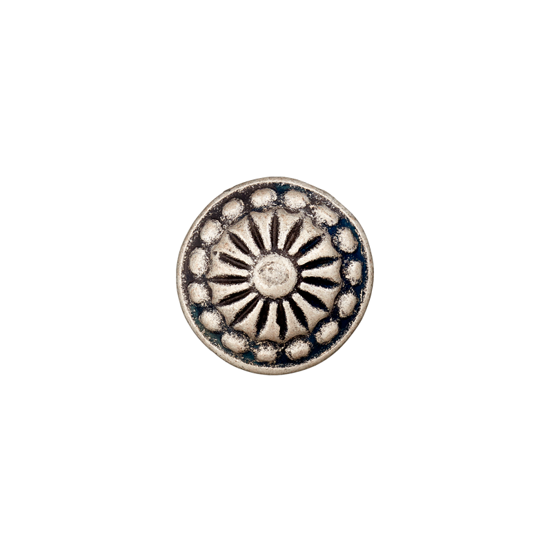 Met.-Knopf Öse 12mm alt-si 20St