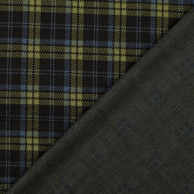 Jacquard Jersey - Karo - 10 cm