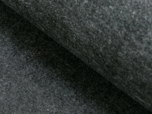 Dekofilz 3mm - Grau meliert - 10 cm