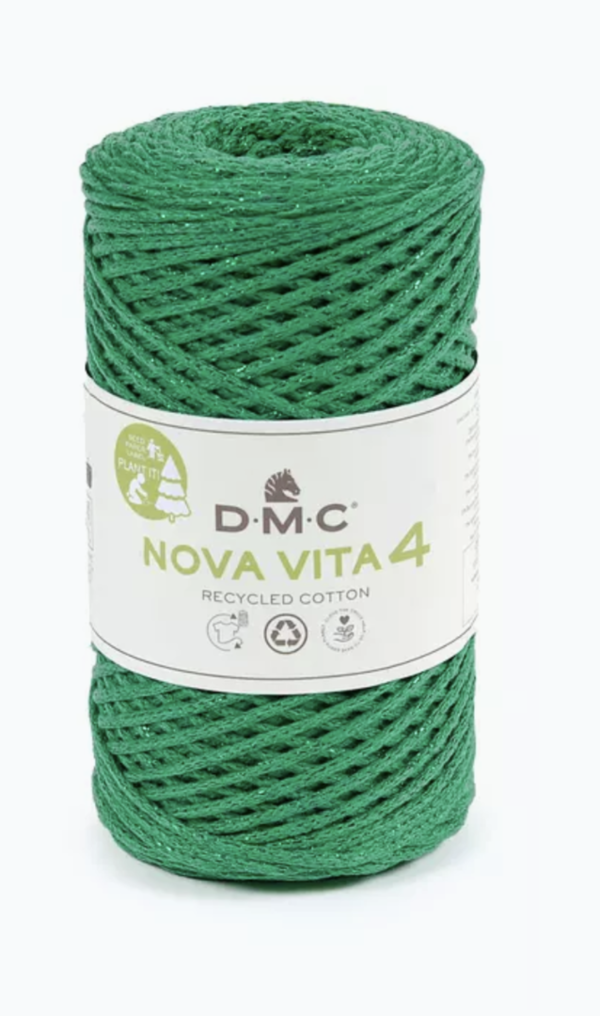 Coton Recycle Nova Vita 4mm metallic - 8